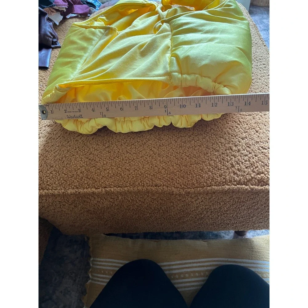 Simplydog Emoji Love Puffy Yellow Dog Halloween Pet Costume Large Breed Size XL
